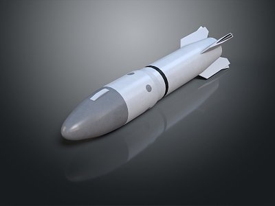 modern bomb missile airborne missile shipborne missile model