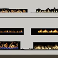 Modern Indoor Fireplaces With Sleek Design And Realistic Flame Effects
