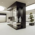 Modern Elegant Clothing Store Interior Design With Soft Ambient Lighting And Neat Apparel Displays