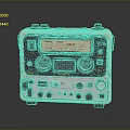 Vintage Philips Radio With FM AM Function Knobs And Display Panel