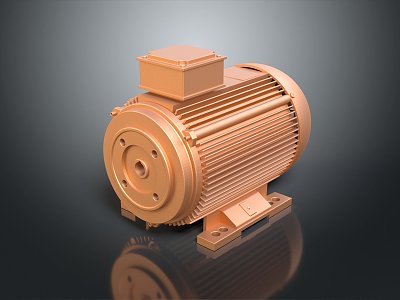 Electric Motor Industrial Hydraulic Motor Electric Motor 3d model