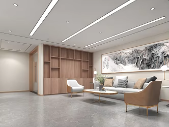 Simple living room 3d model