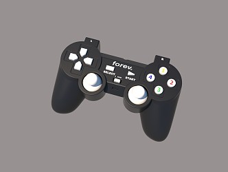 Modern gamepad 3d model