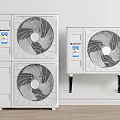 White Modern Air Cooler Fans Including Standing And Wall Mounted Design Units