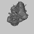 Engine 3d model