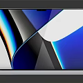 Modern Laptop Notebook Portable Computer Peripherals Hardware 3d model
