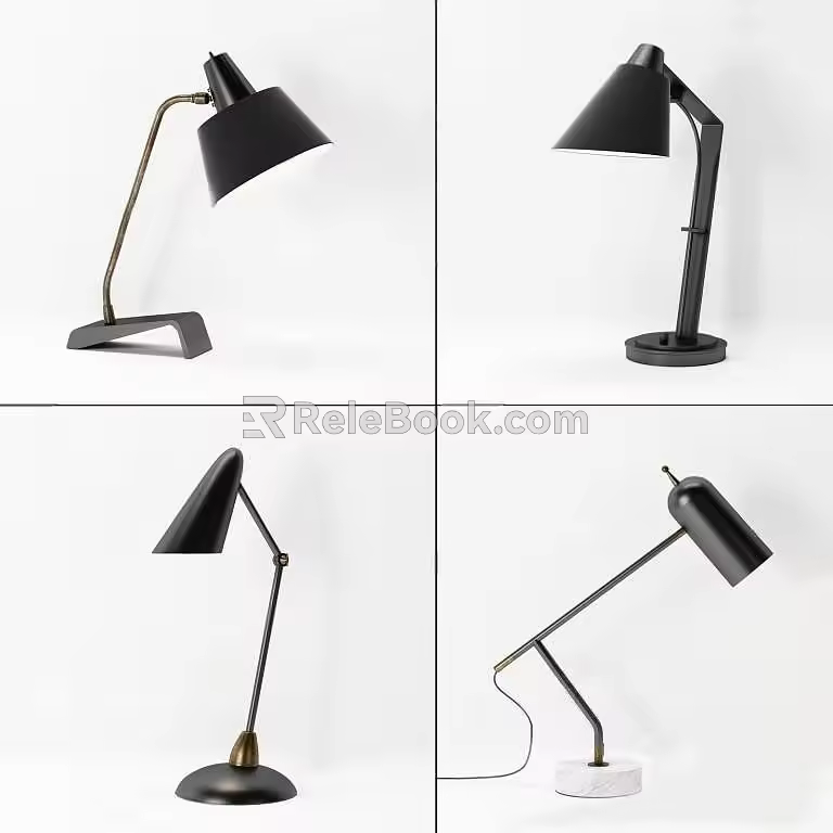 Table lamp 3d model