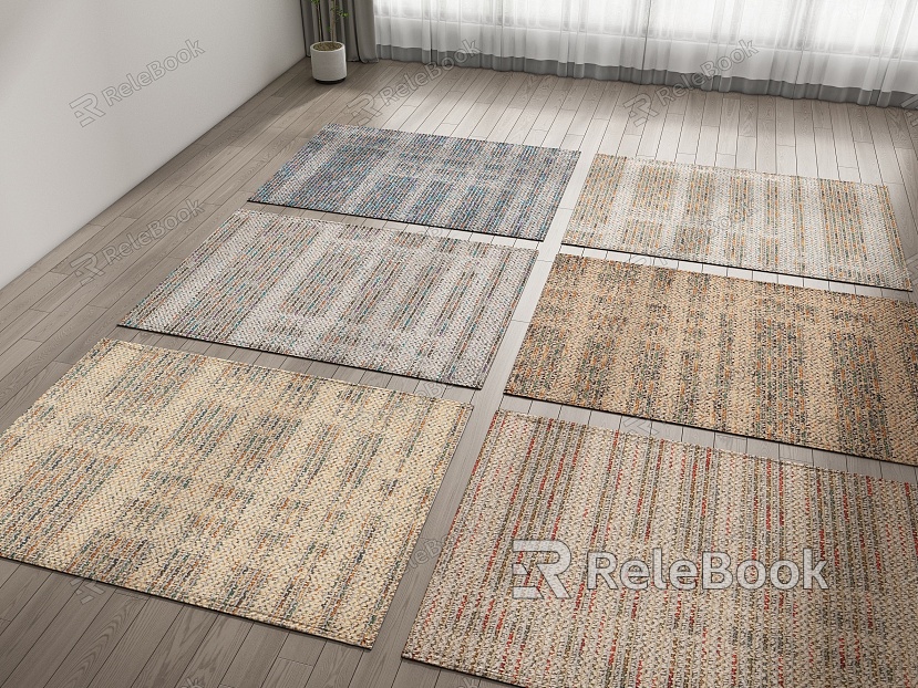 Modern Square Carpet Carpet model