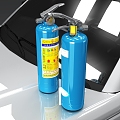 Fire extinguisher 3d model