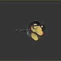 Golden Cheese Sauce Pouring Over Pan Fried Food With Dripping On Black Background