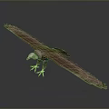 Flying Eagle Spreading Wings with Brown and White Feathers and Extended Claws Against Gray Background