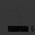 Full Size Wired Gaming Keyboard And Mouse With RGB Backlight And Ergonomic Design