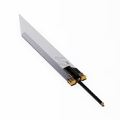 Modern Knife 3d model