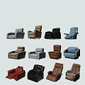 Comfortable Modern Massage Chairs With Various Styles And Colors For Home Use