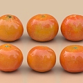 Orange Orange Blood Orange Fruit 3d model