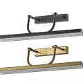 Modern Black and Gold Linear Design Wall Sconces for Interior Lighting
