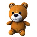 Doll Toy Muppet Doll Bear Doll Bear Muppet Plush Teddy Bear Pillow Animal Doll Toy Muppet Doll Bear Doll 3d model