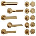 Modern Black Door Handles With Various Sleek Designs For Home Interior Use