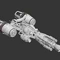 Rebel Tanker Spaceship 3d model