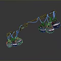 Advanced Mechanical Weapon System With Multi Joint Arm And Launcher Units
