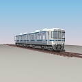 Train 3d model