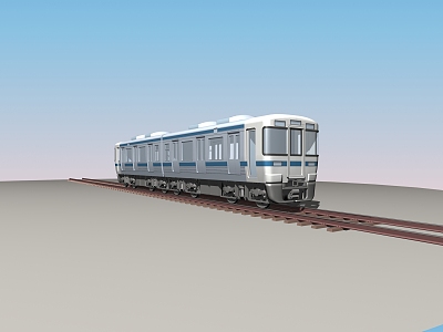 Train 3d model