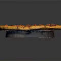 Freshly Baked Pepperoni Sausage Pizza With Red Peppers And Golden Crust