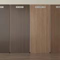 Different Material Wall Panels Including Eco Solid Wood And Natural Veneer Options 3d model