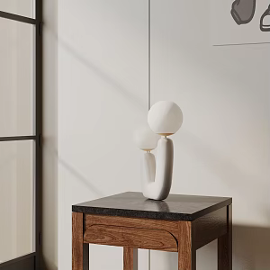 Modern table lamp 3d model