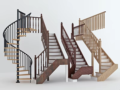 Jane Europe Stairs Rotating Stairs 3d model Jane Europe Stairs Rotating Stairs 3d model