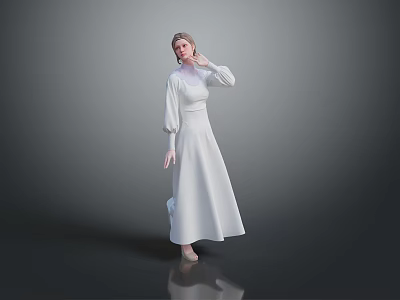 Woman Female Beauty Female Youth Girl Female Character Girl Realistic Woman 3d model