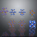 Molecular Structure Models of Gas Liquid Solid States Including Methane Water Carbon Dioxide and Ice