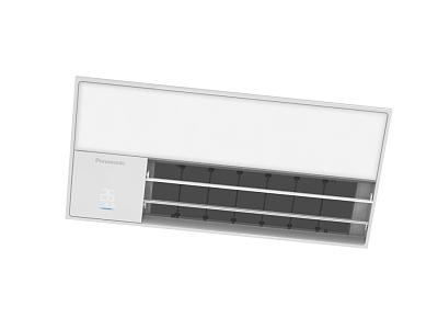 modern central air conditioning 3d model