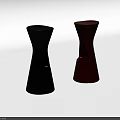 Modern Black and Red Bar Stools with Unique Sleek Design and Contemporary Style