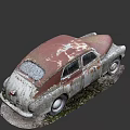 Soviet Car 3d model