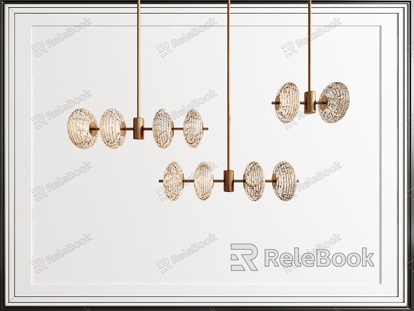 Light Luxury Multi-Head Chandelier model