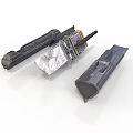 Engineering Industrial Mechanical Components With Metal Structures And Connector Parts