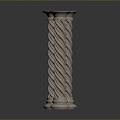 Columns Stone Columns Stone Columns Old Columns Roman Columns Roman Columns Classical Columns Greek Columns 3d model