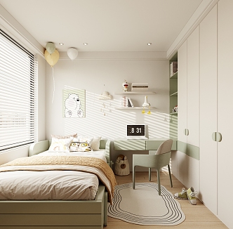 Children's bedroom 3d model