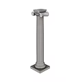 European Roman Column Simple Roman Column 3d model