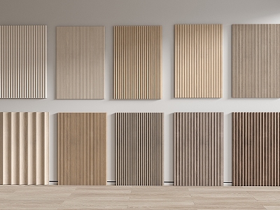 Modern wall panel wood veneer wall panel wall panel wall panel wall panel wood board model