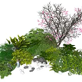 Modern Shrub 3d model