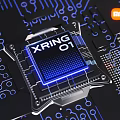 Smart Machine Featuring XRING 01 Chip on Circuit Board with MI Technology 3d model