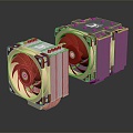 Modern fan computer fan 3d model