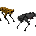 Mechanical Dog Machine 3d model