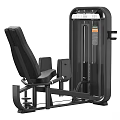 Modern Black Seated Strength Training Equipment With Comfortable Seat And Backrest