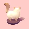 Modern Cat Cartoon Cat 3d model