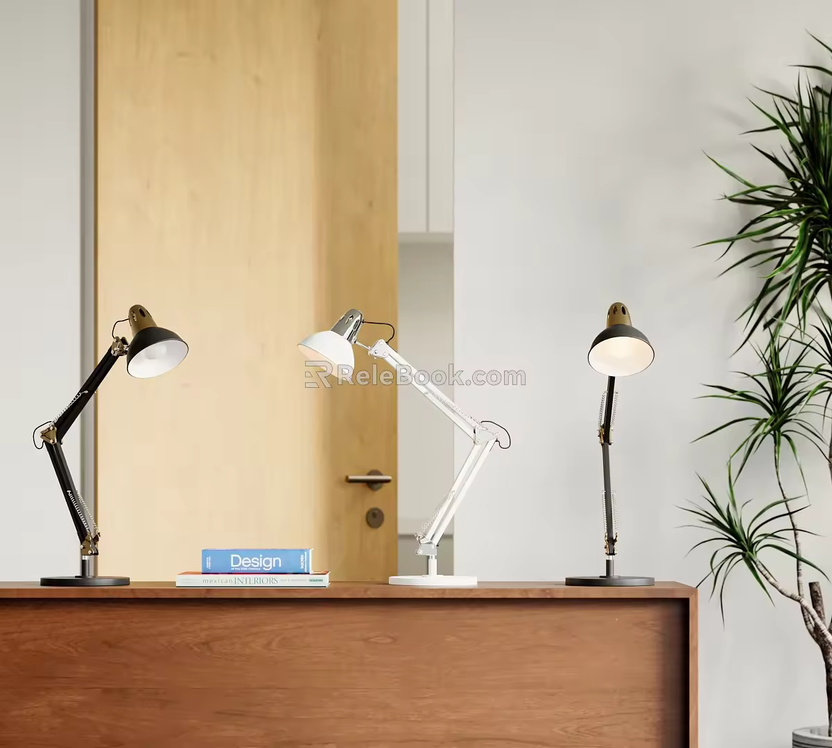 Flos Metal Table Lamp Fusa Work Lamp Rocker Arm Table Lamp Folding Table Lamp Desk Lamp 3d model
