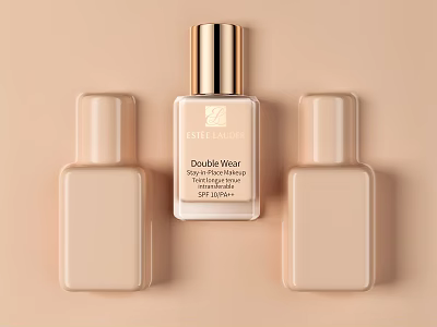 Estee Lauder Double Wear Stay In Place Makeup Bottles 3d model
