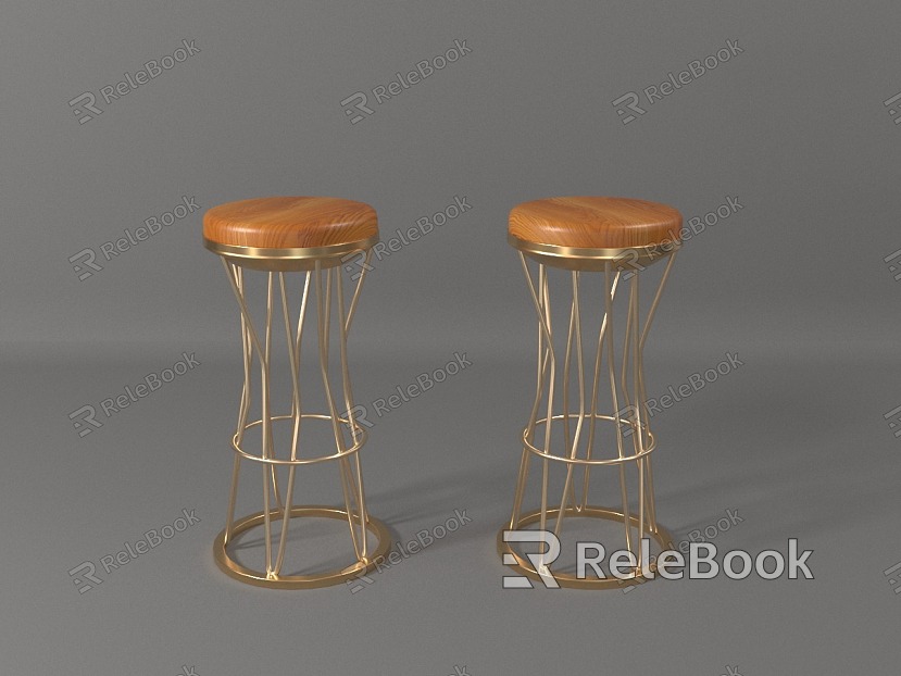 Modern Bar Stool Bar Chair model